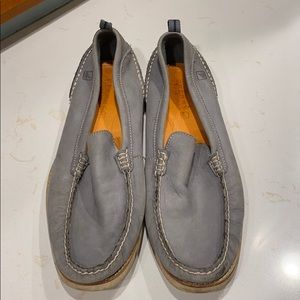 Men’s Sperry Slip on Boat Shoes, EUC
